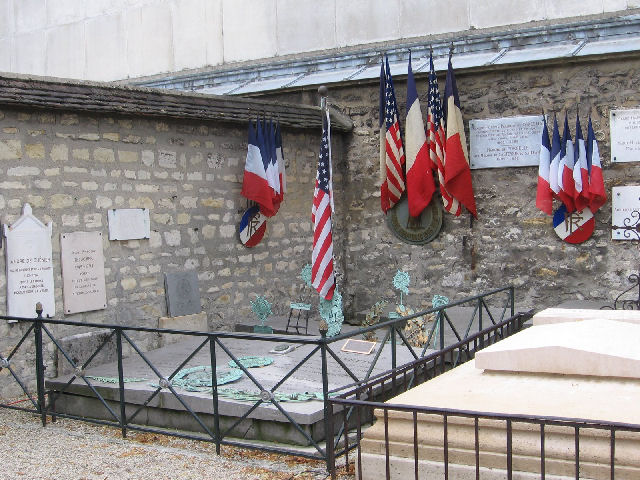 Lafayette's grave