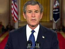Bush gives Saddam 48 hours