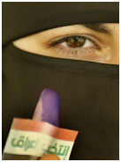 Iraqi women's right to vote